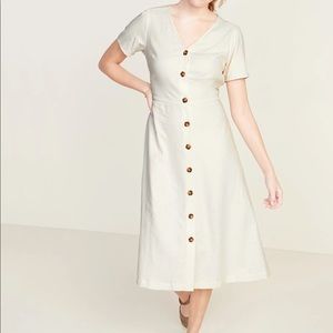 NWT Linen blend dress